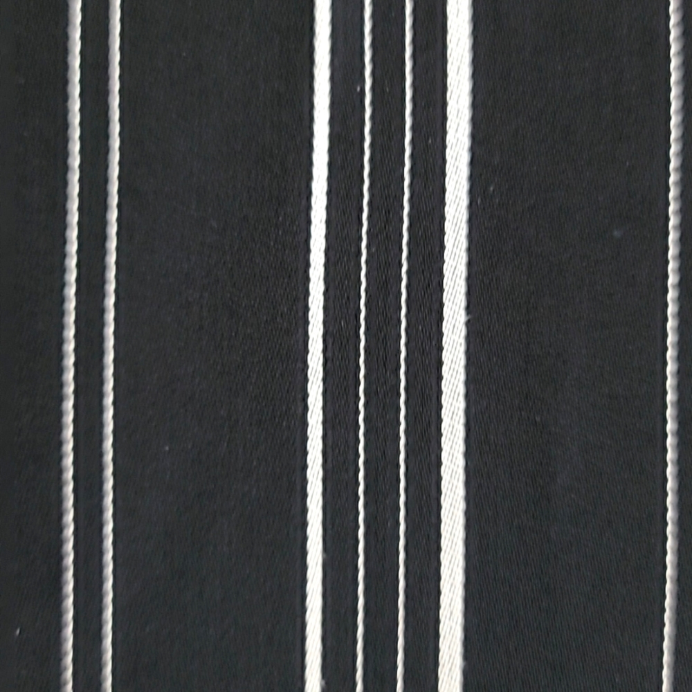 NTW Donna Karan Black White Stripe High Low Dress Short Sleeve Sz 8 - Picture 9 of 9